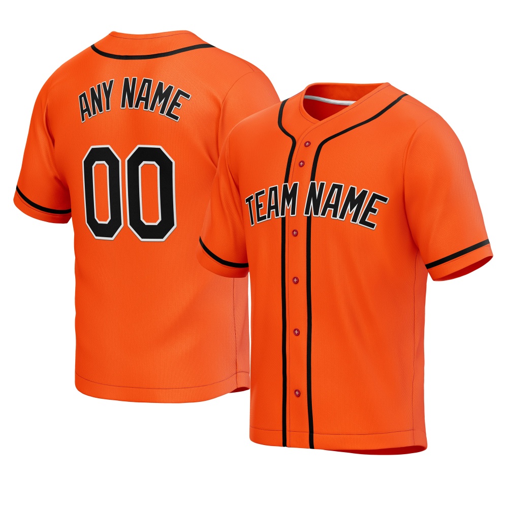 Customized Yellow Black Black Baseball Jersey - Fan Custom Gear