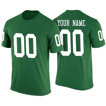 Men's Custom Green Printed T-Shirt